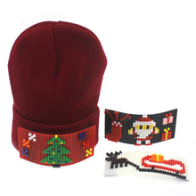 Load image into Gallery viewer, DIY assembly building block bricks wool hat, STEAM educational toys
