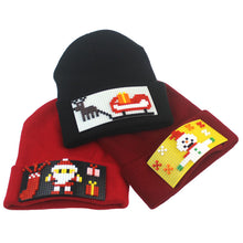 Load image into Gallery viewer, DIY assembly building block bricks wool hat, STEAM educational toys
