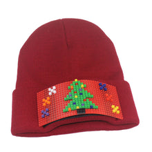 Load image into Gallery viewer, DIY assembly building block bricks wool hat, STEAM educational toys
