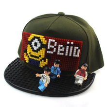 Load image into Gallery viewer, DIY assembly building block bricks hat, STEAM educational toys
