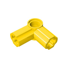 Load image into Gallery viewer, Technic Axle and Pin Connector Angled #6 - 90 degrees, STEM toys Brick and Bricks &amp; Pieces, DIY assembly toys technic parts #32014
