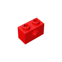 Load image into Gallery viewer, Technic Brick 1x2 with axle hole, STEM toys Brick and Bricks &amp; Pieces, DIY assembly toys technic parts  #32064
