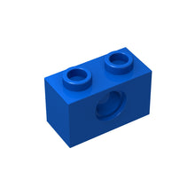 Load image into Gallery viewer, Technic Brick 1x2 with hole, STEM toys Brick and Bricks &amp; Pieces, DIY assembly toys technic parts  #3700
