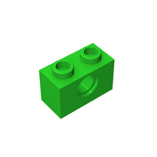 Load image into Gallery viewer, Technic Brick 1x2 with hole, STEM toys Brick and Bricks &amp; Pieces, DIY assembly toys technic parts  #3700
