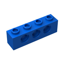 Load image into Gallery viewer, Technic Brick 1x4 with 3 holes, STEM toys Brick and Bricks &amp; Pieces, DIY assembly toys technic parts  #3701
