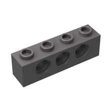 Load image into Gallery viewer, Technic Brick 1x4 with 3 holes, STEM toys Brick and Bricks &amp; Pieces, DIY assembly toys technic parts  #3701
