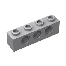 Load image into Gallery viewer, Technic Brick 1x4 with 3 holes, STEM toys Brick and Bricks &amp; Pieces, DIY assembly toys technic parts  #3701
