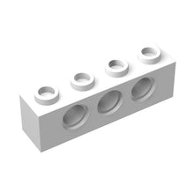 Load image into Gallery viewer, Technic Brick 1x4 with 3 holes, STEM toys Brick and Bricks &amp; Pieces, DIY assembly toys technic parts  #3701
