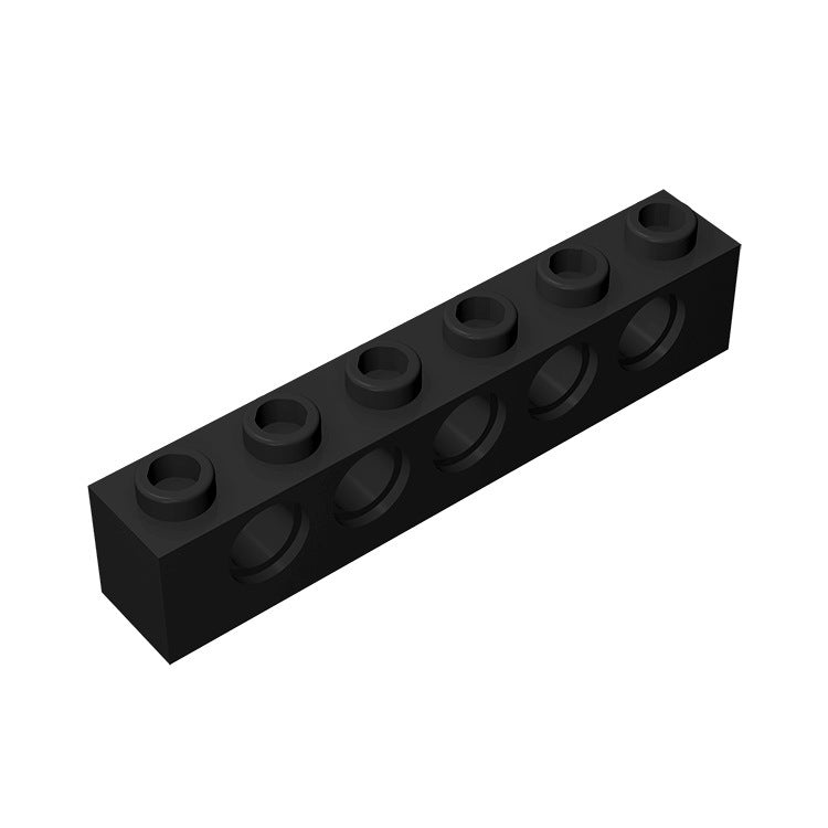 Technic Brick 1x6 with 5 holes, STEM toys Brick and Bricks & Pieces, DIY assembly toys technic parts  #3894