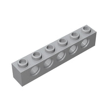 Load image into Gallery viewer, Technic Brick 1x6 with 5 holes, STEM toys Brick and Bricks &amp; Pieces, DIY assembly toys technic parts  #3894
