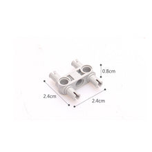 Load image into Gallery viewer, Technic Pin Connector Perpendicular 3L with 4 Pins, STEM toys Brick and Bricks &amp; Pieces, DIY assembly toys technic parts  #48989
