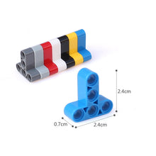 Load image into Gallery viewer, Technic  Liftarm 3 x 3 T-Shape Thick, STEM toys Brick and Bricks &amp; Pieces, DIY assembly toys technic parts  #60484
