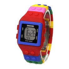 Load image into Gallery viewer, DIY assembly building block bricks watch toys
