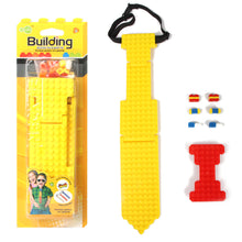 Load image into Gallery viewer, DIY assembly building block bricks tie toys
